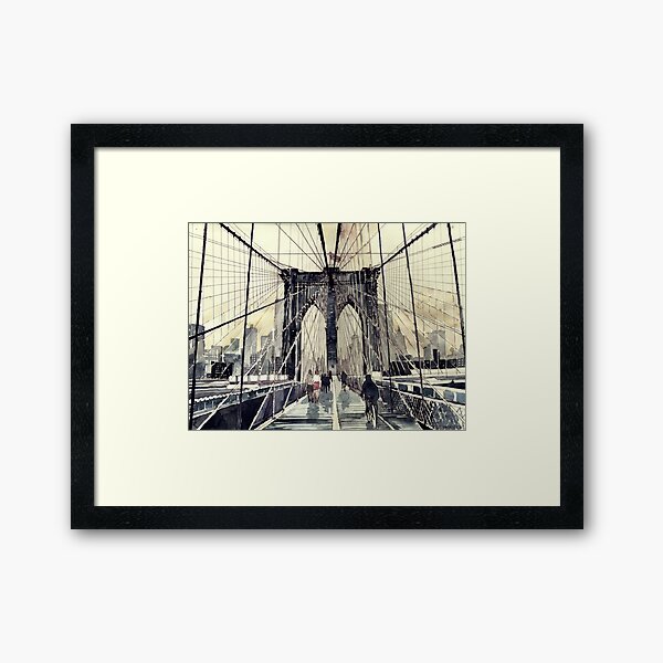 Item preview, Brooklyn Bridge designed and sold by Maja Wrońska.