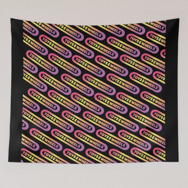 Item preview, Toys & Wheels 90s Neon Logo Shirt designed and sold by ObiCyn.