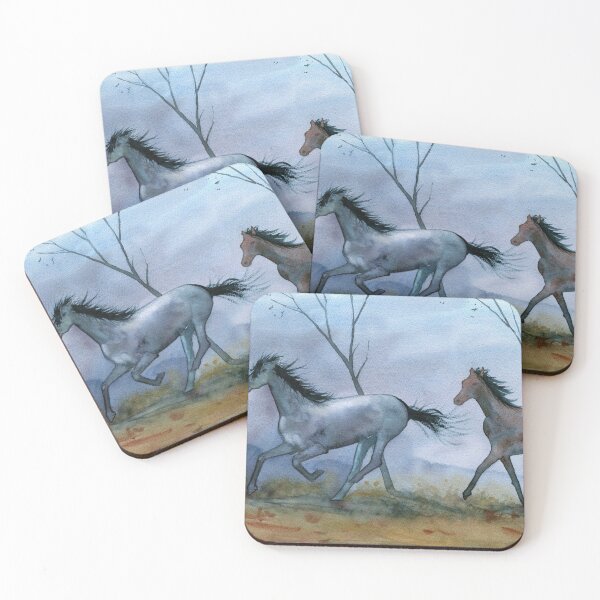 Item preview, Wild horses designed and sold by darrenyeoart.