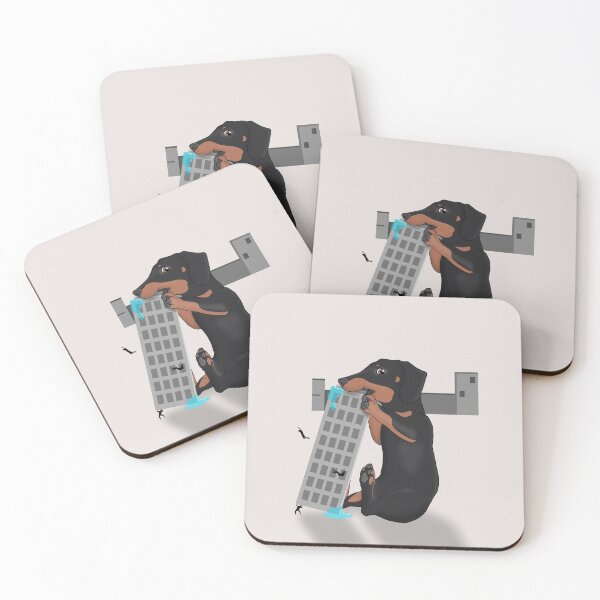 Item preview, Attack of the Enormous Dachshund!!! designed and sold by Pretty In Ink.