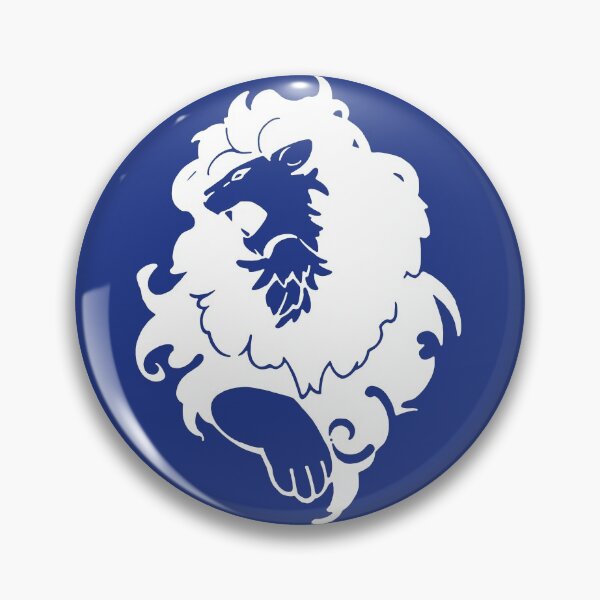 Item preview, Fire Emblem™: Three Houses - Blue Lions Emblem [White] designed and sold by SWISH-Design.