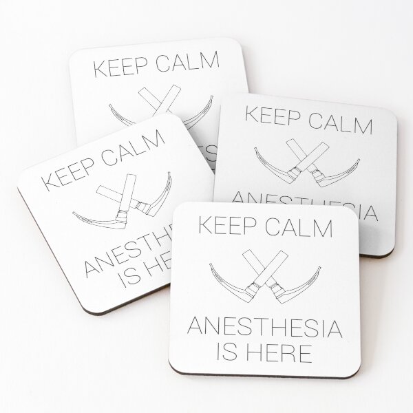 Item preview, Keep Calm Anesthesia is Here designed and sold by VersiMerch.