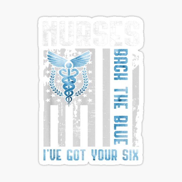 I've Got Your Six Decal, Police Gifts for Men, Blue Line Flag Decal, First  Responder Gift 