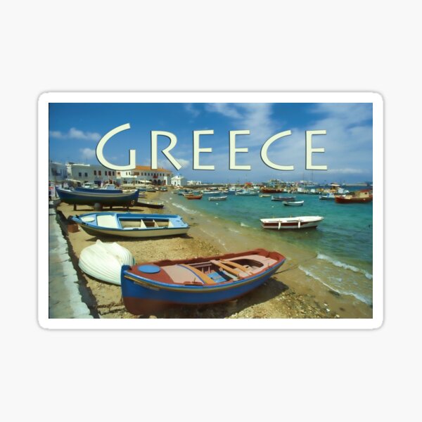 Item preview, Mykonos Harbor, Mykonos, Greece designed and sold by Ron Degroom.