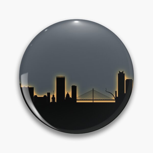 Item preview, Liege Belgium Skyline designed and sold by ArtPrints.