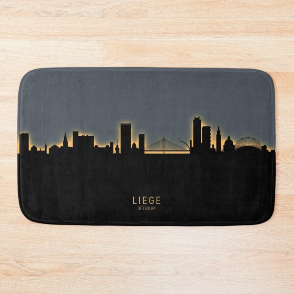 Item preview, Liege Belgium Skyline designed and sold by ArtPrints.