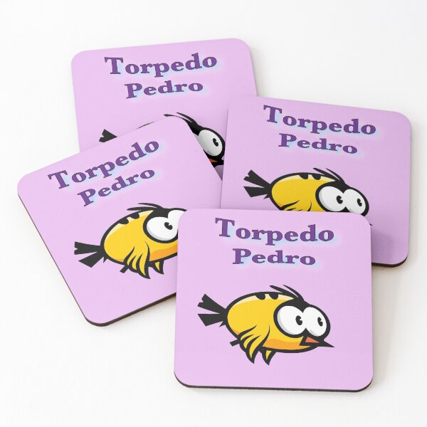 Item preview, Torpedo Pedro, the manic bird designed and sold by CreaKat.