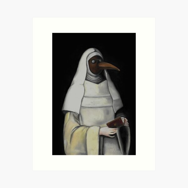 Item preview, Nun with a Plague Mask designed and sold by H0laPa0la.
