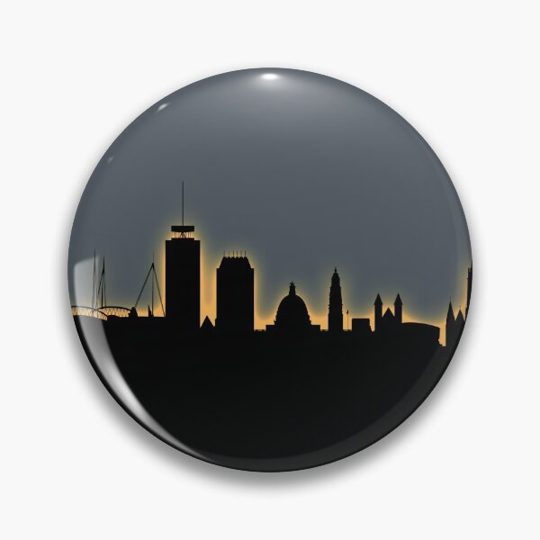 Item preview, Cardiff Wales Skyline designed and sold by ArtPrints.