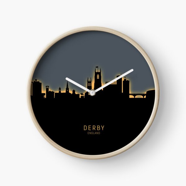 Item preview, Derby England Skyline designed and sold by ArtPrints.
