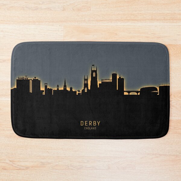 Item preview, Derby England Skyline designed and sold by ArtPrints.