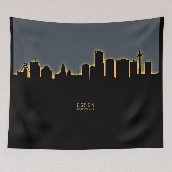 Item preview, Essen Germany Skyline designed and sold by ArtPrints.