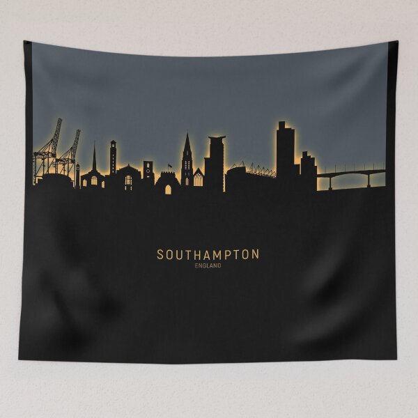 Item preview, Southampton England Skyline designed and sold by ArtPrints.