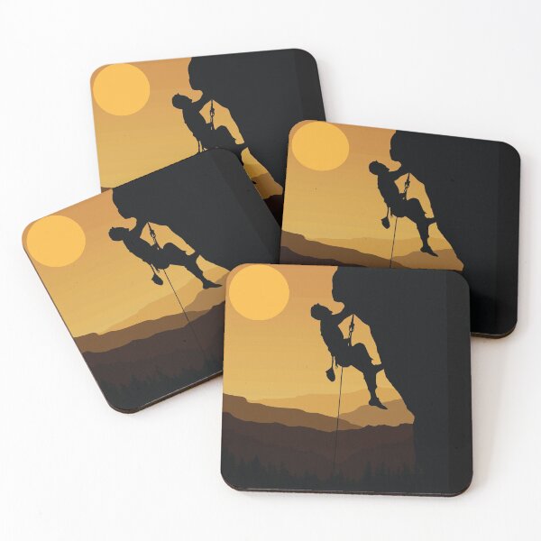 Item preview, Retro Rock Climbing Bouldering 80s Mountain Rock Climber  designed and sold by merchzy.