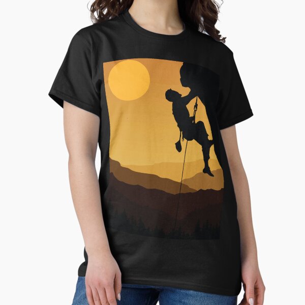 Vista previa del artículo con la obra «Escalada en roca retro Boulder 80 Escalador de roca de montaña», diseñado y vendido por merchzy.