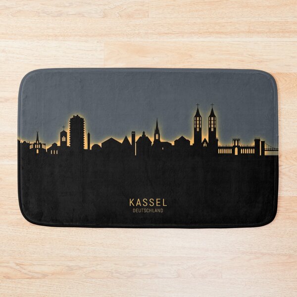 Item preview, Kassel Germany Skyline designed and sold by ArtPrints.