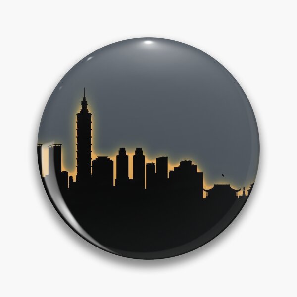 Item preview, Taipei Taiwan Skyline designed and sold by ArtPrints.