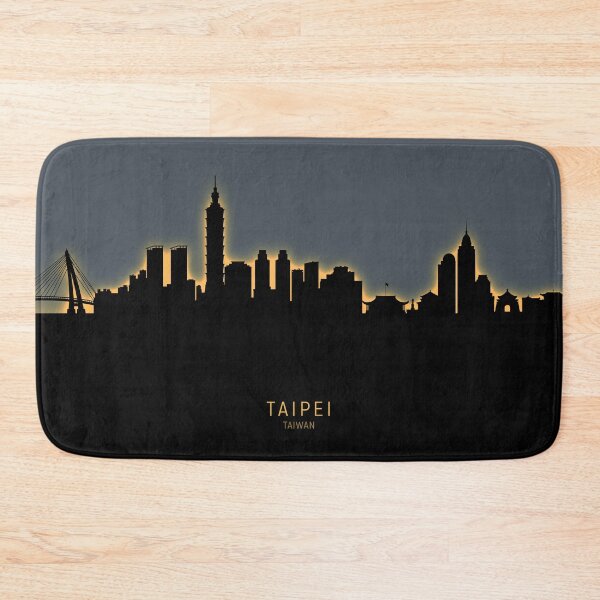 Item preview, Taipei Taiwan Skyline designed and sold by ArtPrints.