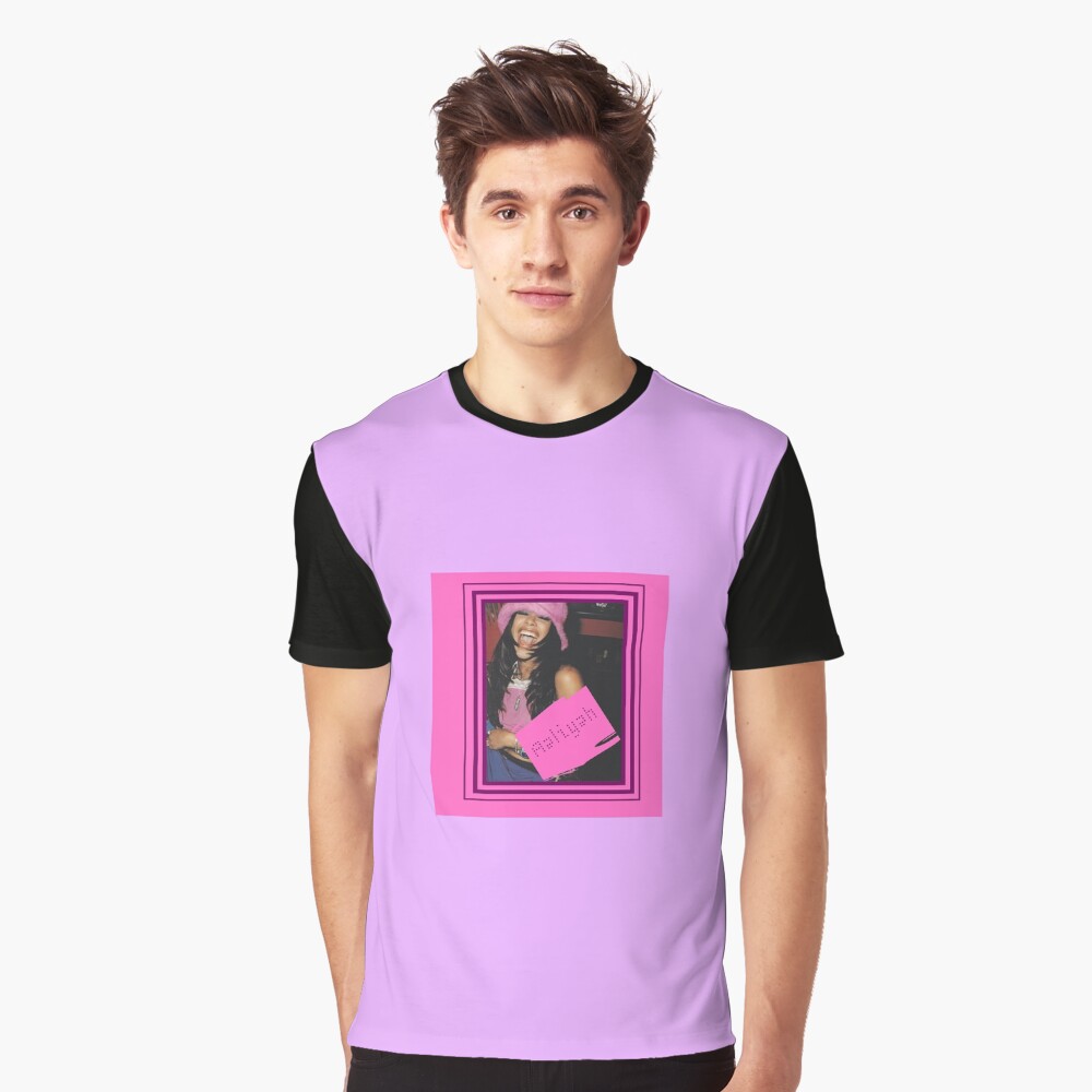 purple aaliyah shirt