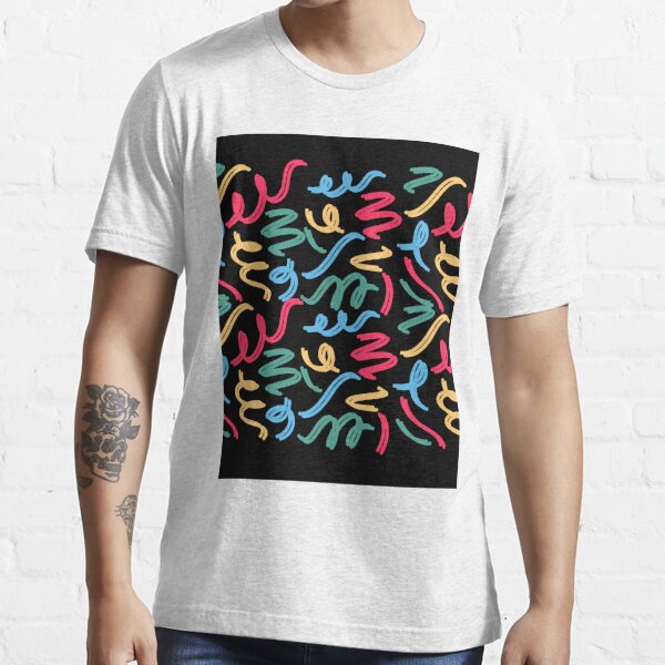 "Wiggles" T-shirt by Kinus | Redbubble | illusion t-shirts - delusion t