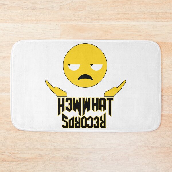 Item preview, What Meh Records - Logo designed and sold by The Black Death [흑사병].