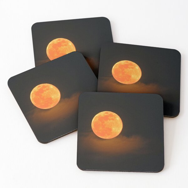 Item preview, Pink Super-moon sitting on a cloud designed and sold by Poete100.