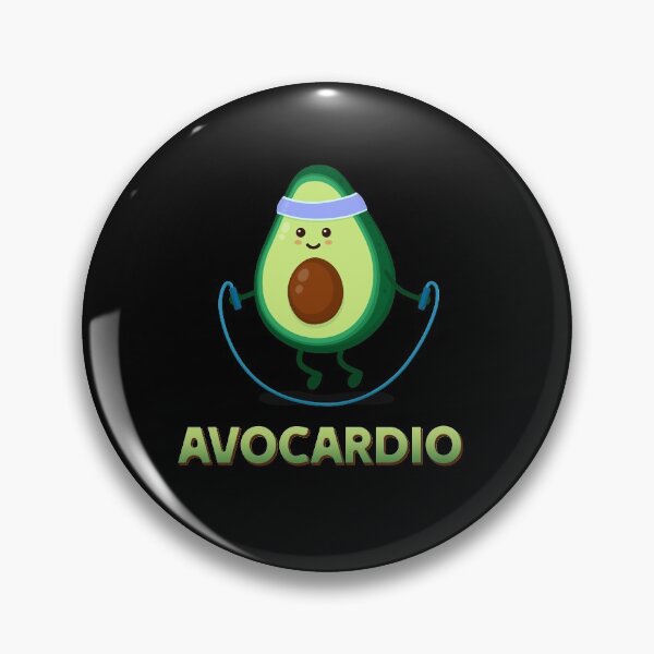 Item preview, Avocardio Avocado Fitness Workout designed and sold by JonasDesign.