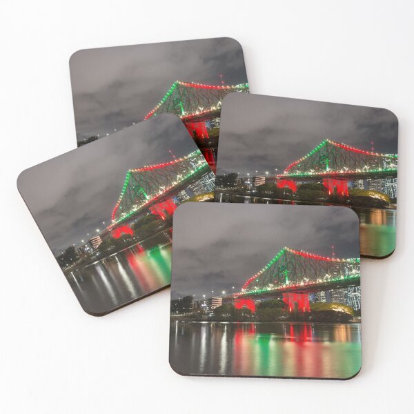 Item preview, Story Bridge at Night designed and sold by ImagesbyAB.