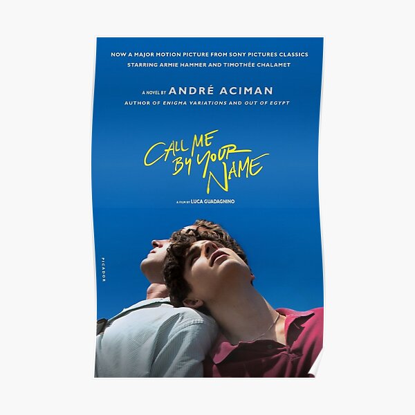 "Cmbyn cover poster" Poster for Sale by Timotheedaddy Redbubble