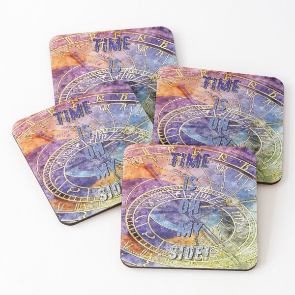 Item preview, Time is on my Side - Fight the Virus designed and sold by Hell-Prints.