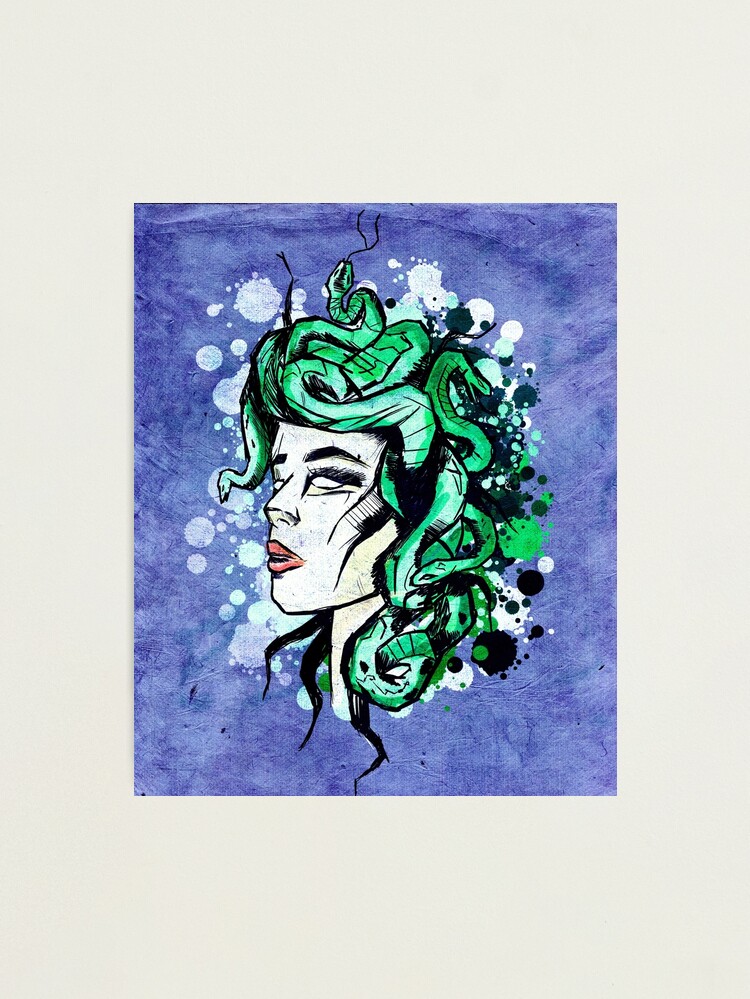 Ancient Greek Goddess. Medusa Gorgon. the Serpent Goddess. the Mythological  Deities of Olympia. Vector Illustration of the Stock Illustration -  Illustration of cute, funny: 221057392