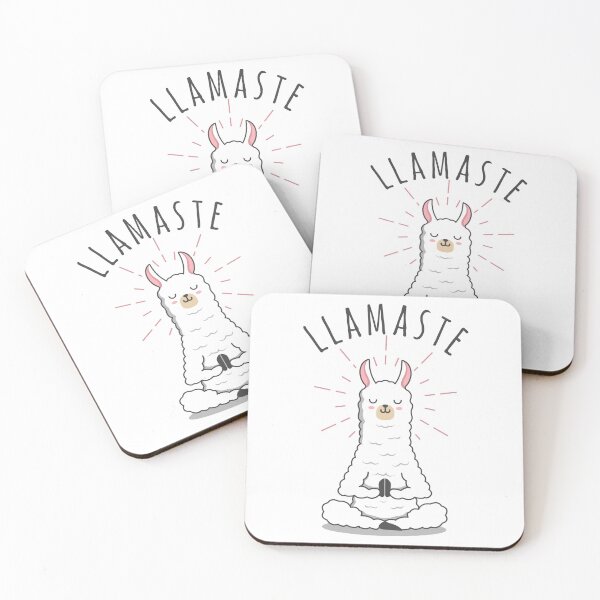 Item preview, Llamaste Lama Namaste Yoga designed and sold by JonasDesign.