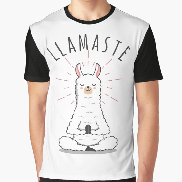 Old Glory Funny Llamaste Yoga Llama Namaste Mens Hoodie Black SM :  : Clothing, Shoes & Accessories