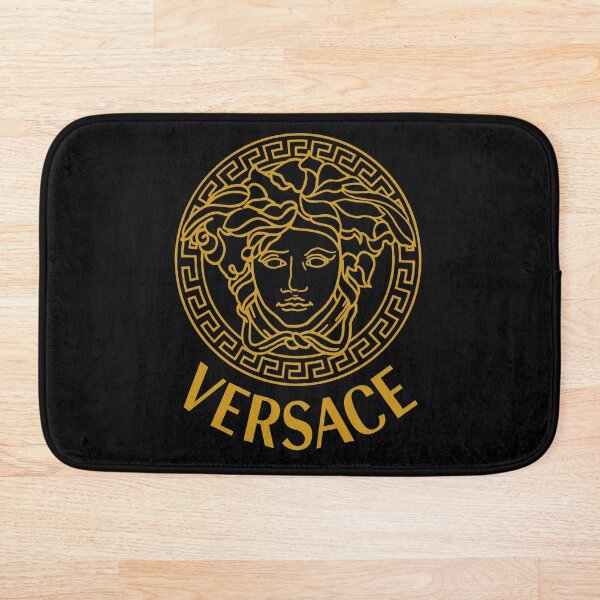 golden beautiful Bath Mat