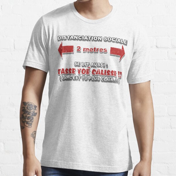 Distanciation Sociale T Shirts Redbubble