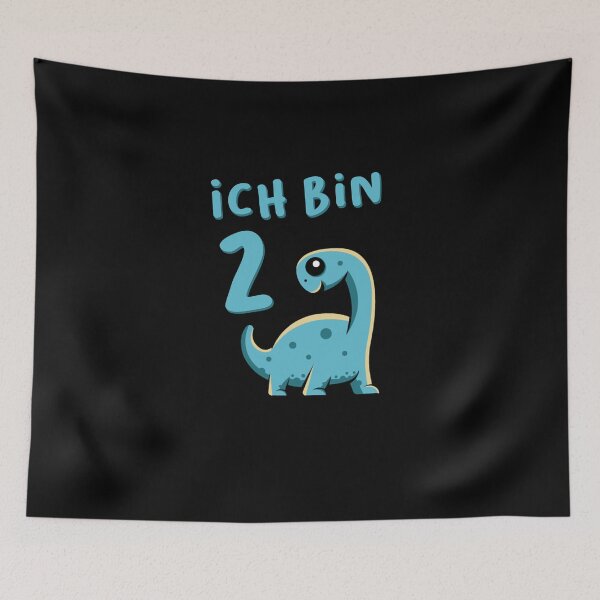 Artikelvorschau, Kinder Geburtstag 2 Jahre Dinosaurier Dino entworfen und verkauft von JonasDesign.