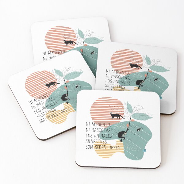 Item preview, Ni alimento, ni mascotas, los animales silvestres son seres libres designed and sold by Esmeralda Martinez Arevalo.