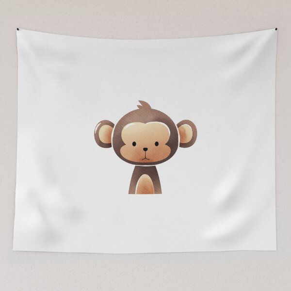 Item preview, Monkey kids cute monkey designed and sold by JonasDesign.