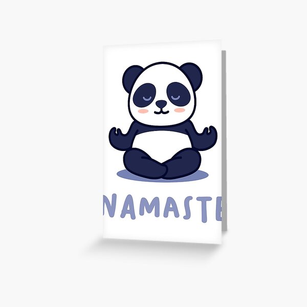 Item preview, Panda Yoga Meditation Namaste designed and sold by JonasDesign.