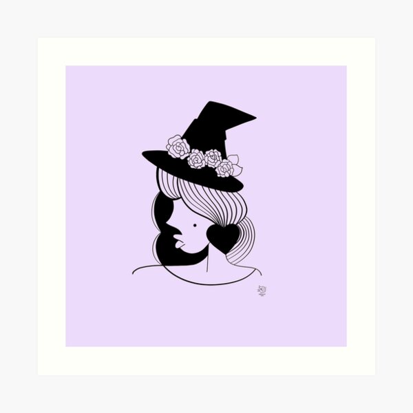 Flower Witch Art Print