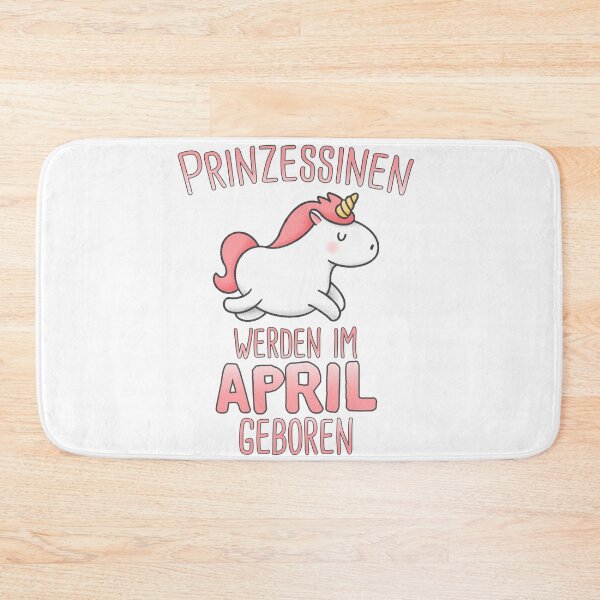 Item preview, Unicorn princess April birthday designed and sold by JonasDesign.