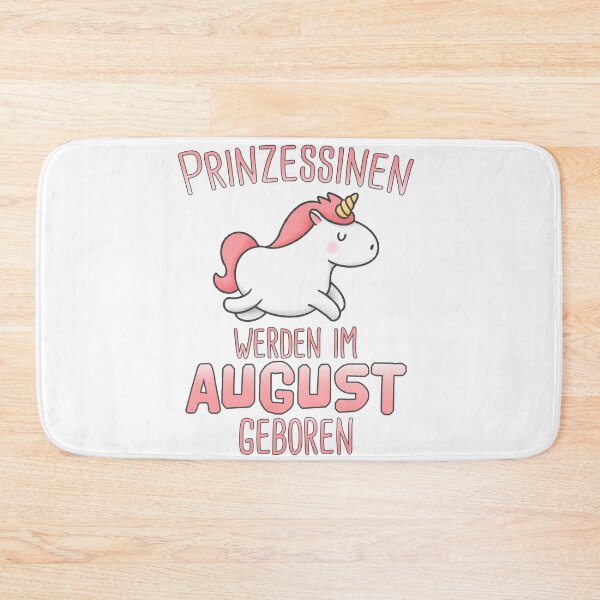 Item preview, Unicorn princess birthday August designed and sold by JonasDesign.