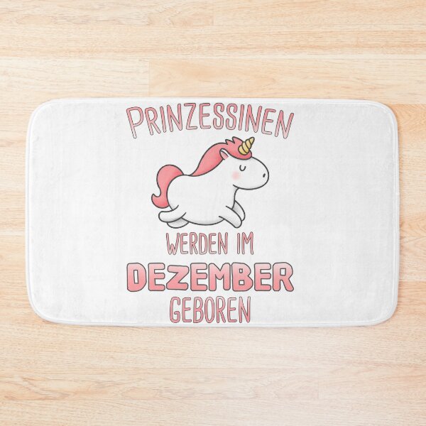 Item preview, Unicorn princess birthday december designed and sold by JonasDesign.