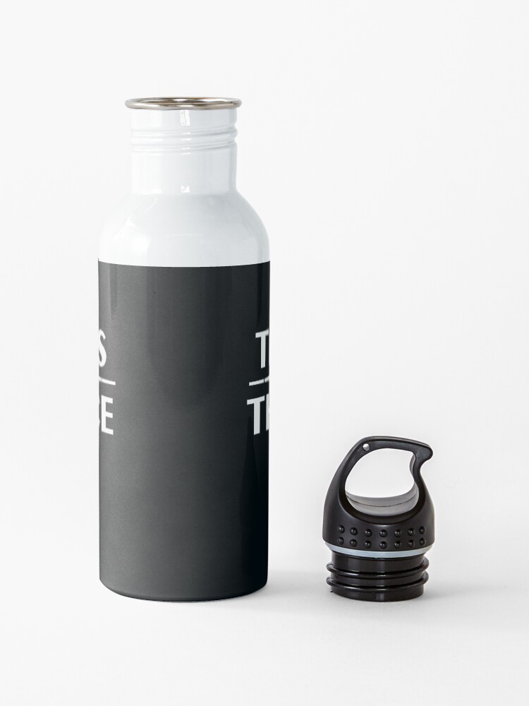 Alternate view of Thick Thighs Thin Patience Witty Sarcastic Sassy Quote Water Bottle