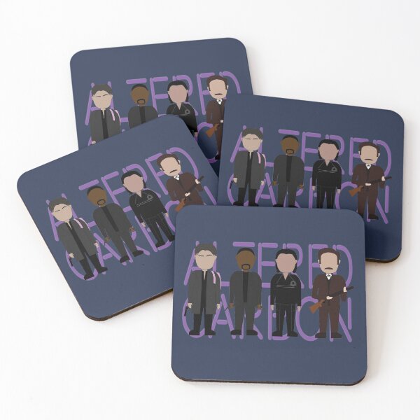 Item preview, Altered Carbon Kovacs's and Poe designed and sold by Basic  Beach.