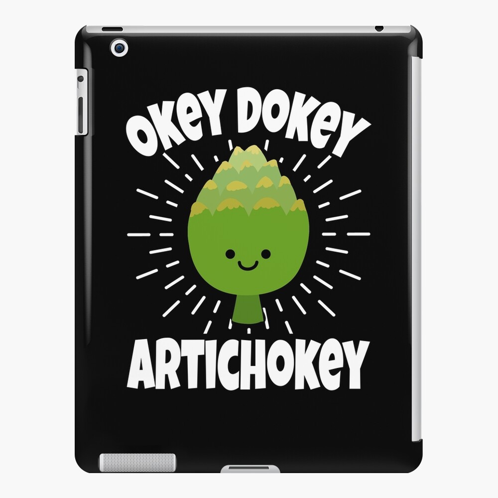 Cute Okey Dokey Artichokey Design Ipad Case Skin By Bonnavida Redbubble