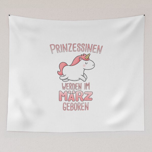 Item preview, Unicorn princess birthday march designed and sold by JonasDesign.