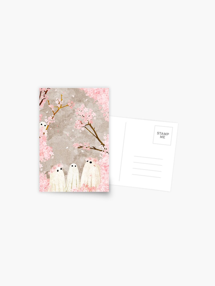 Thumbnail 1 of 2, Postcard, Cherry Blossom Party designed and sold by katherineblower.