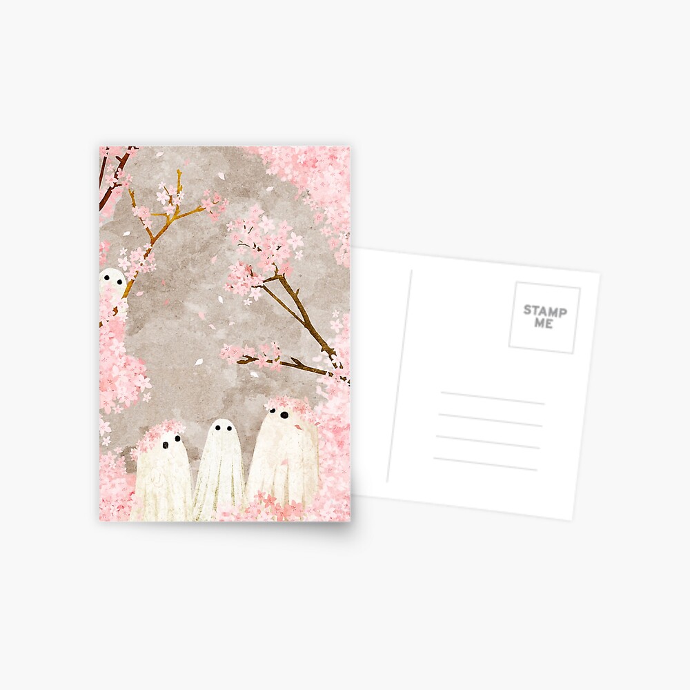 Cherry Blossom Party Postcard