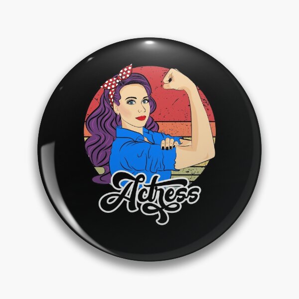 Item preview, Actress Female Vintage Actress Strong Woman designed and sold by ZNOVANNA.